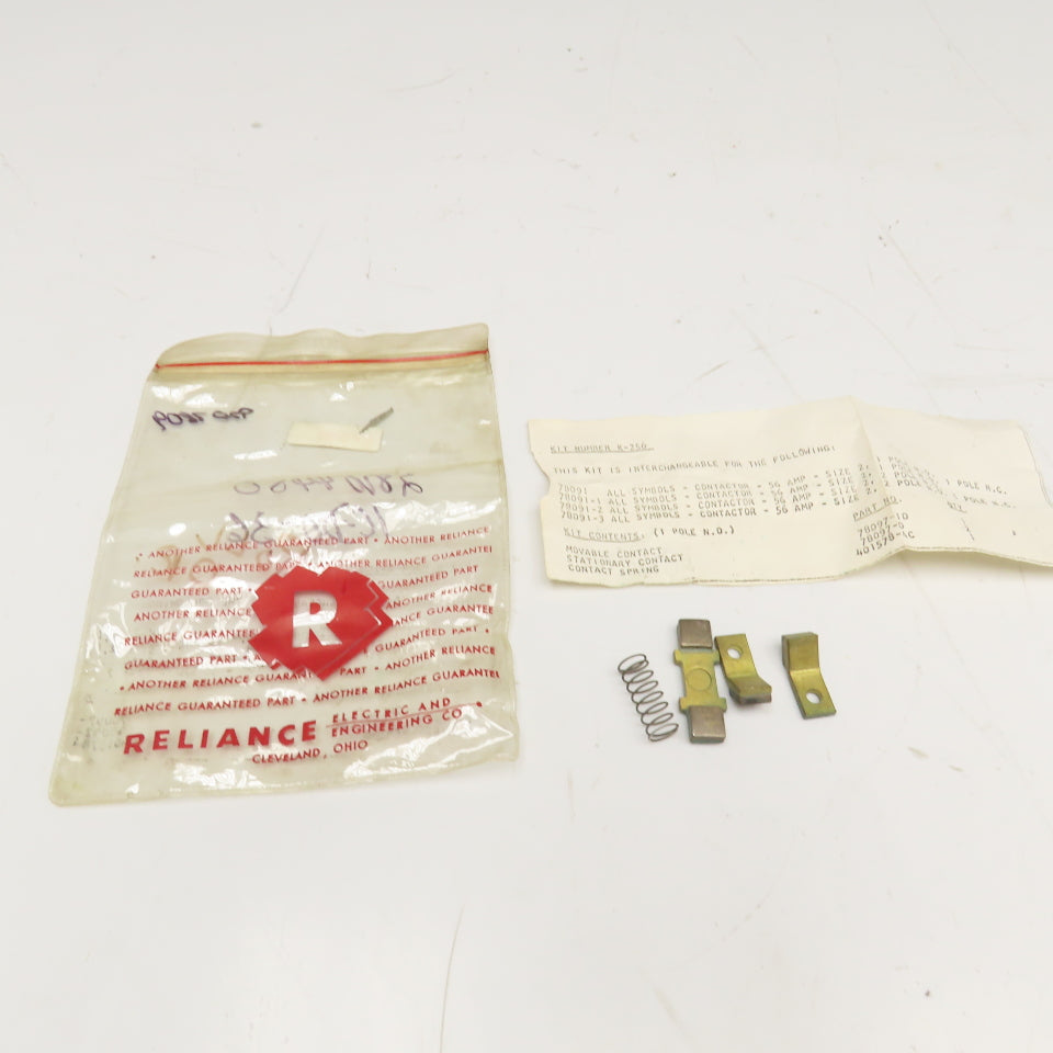 Reliance K-256 Contact Kit