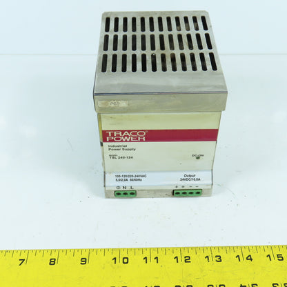 Traco TSL240-124 24V 10.0A DC Power Supply 100-120/220-240V Input