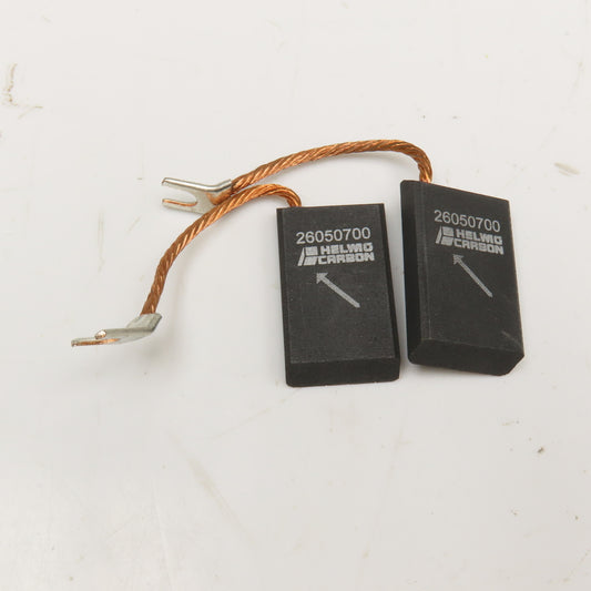 Helwig Carbon 26050700 1" x 1-3/4" Long x 3/8" Thick Carbon Brush Lot Of 2