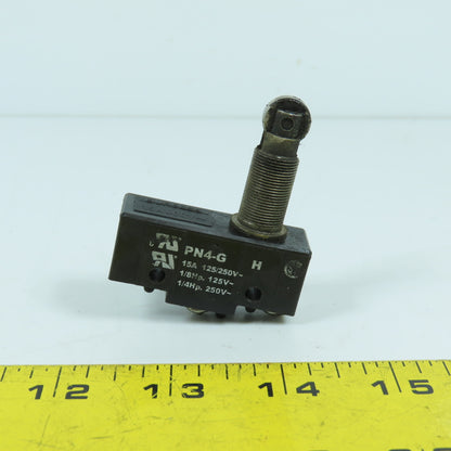 Burgess PN4-G Roller Plunger Limit Switch 15A 400V