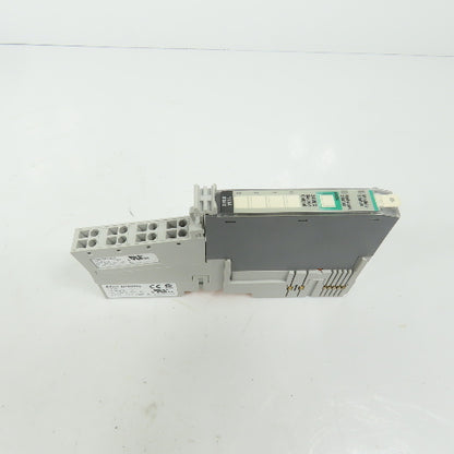 Allen Bradley 1734-OB4E Ser C Output Module 24VDC W/ 1734-RTB & 1734-MB Base