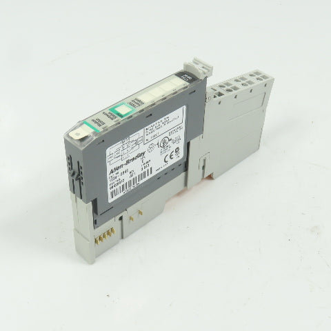 Allen Bradley 1734-OB4E Ser C Output Module 24VDC W/ 1734-RTB & 1734-MB Base