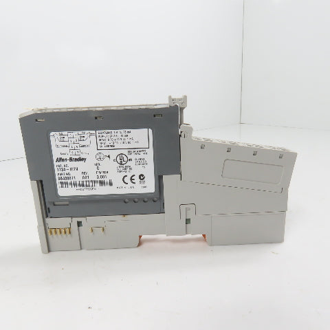 Allen Bradley 1734-IE2V Ser C Analog Input Module 3.001 W/1734-RTB& 1734-MB Base