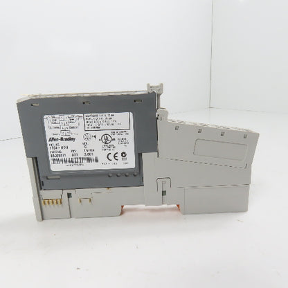 Allen Bradley 1734-IE2V Ser C Analog Input Module 3.001 W/1734-RTB& 1734-MB Base