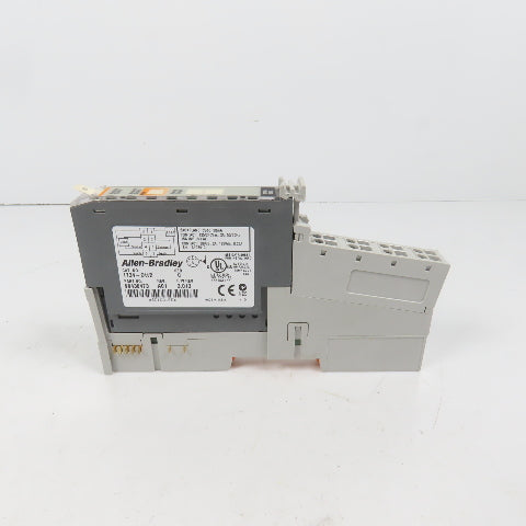 Allen Bradley 1734-OW2 Ser C Relay Output Module 3.013 W/1734-RTB & 1734-MB Base