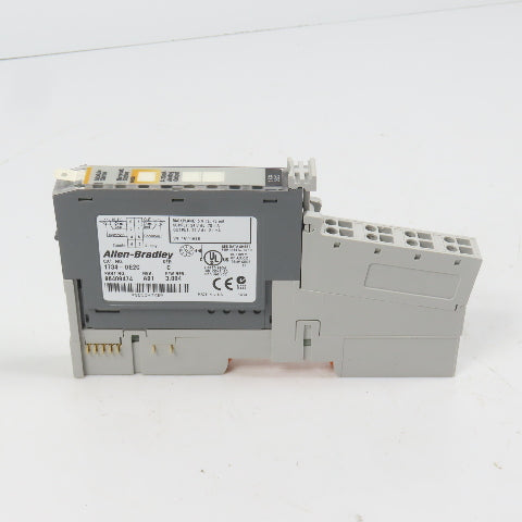 Allen Bradley 1734-OE2C Ser C Analog Output Module 3.004 W/1734-RTB&1734-MB Base