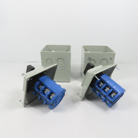 Baomain SZW26-63/D303.3D Universal Rotary Selector Cam Switch 3-Pos Lot/2