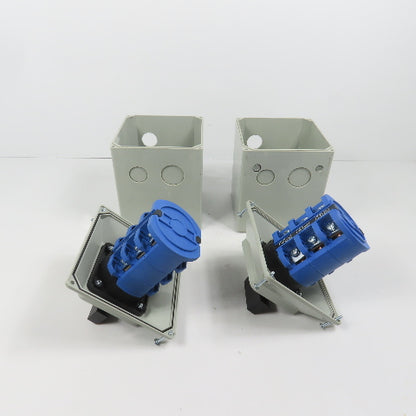 Baomain SZW26-63/D303.3D Universal Rotary Selector Cam Switch 3-Pos Lot/2