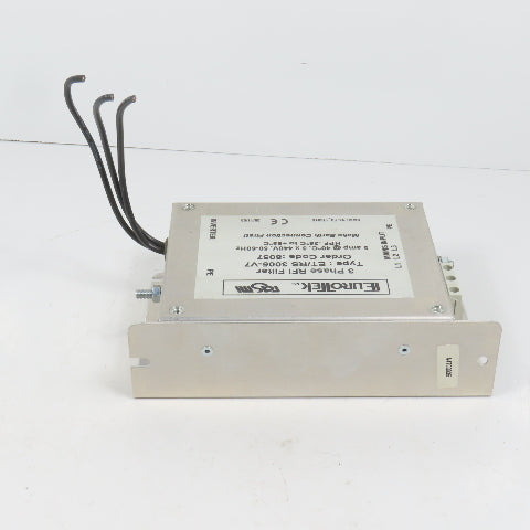 EuroTek ET/RS3005-V7 3-Phase RFI Filter 5A 440V 50/60HZ