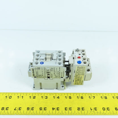 Allen Bradley 100-C12*10 Ser A 600V 12A Contactor 120V Coil W/193-EA1EB Overload