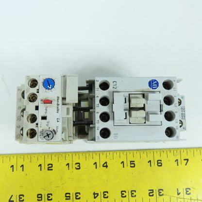 Allen Bradley 100-C12*10 Ser A 600V 12A Contactor 120V Coil W/193-EA1EB Overload