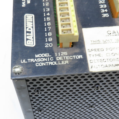 Baldwin A502-8001-04 Rev. 01 Model 1125 Ultrasonic Detector Controller