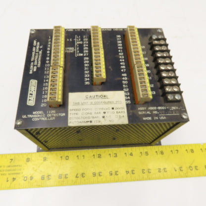 Baldwin A502-8001-04 Rev. 01 Model 1125 Ultrasonic Detector Controller