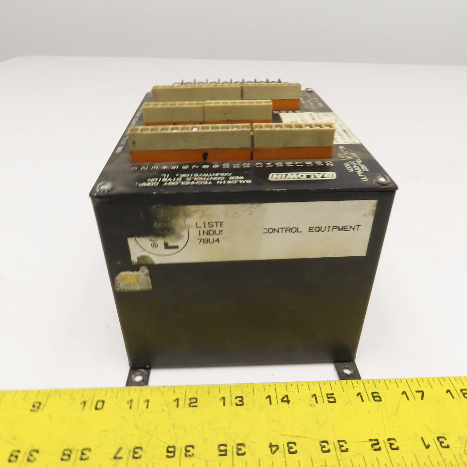 Baldwin A502-8001-04 Rev. 01 Model 1125 Ultrasonic Detector Controller