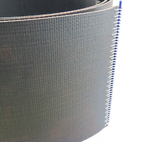 8' Long x 6" Wide Smooth Top Interwoven Conveyor Belt W/ Lacing