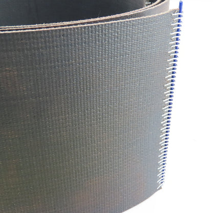 8' Long x 6" Wide Smooth Top Interwoven Conveyor Belt W/ Lacing