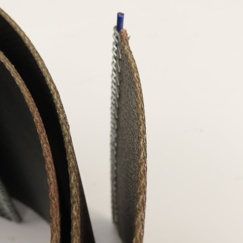 8' Long x 6" Wide Smooth Top Interwoven Conveyor Belt W/ Lacing