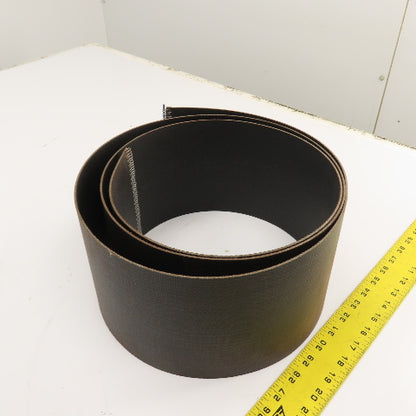 8' Long x 6" Wide Smooth Top Interwoven Conveyor Belt W/ Lacing