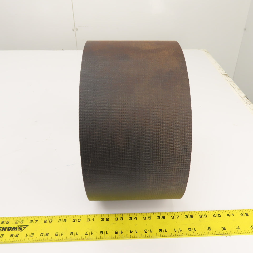 8' Long x 6" Wide Smooth Top Interwoven Conveyor Belt W/ Lacing