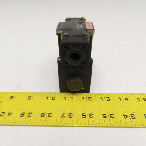 Rexroth 4WE6D6X/EG24N9DK23L 4/2 Position Single Solenoid Direction Valve 24VDC