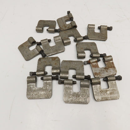 PHD 1/2" Threaded I-Beam Flange C-Clamp Lot Of 13