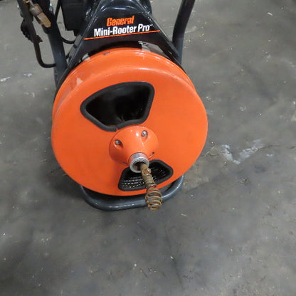 General Mini-Rooter PRO Professional Drain Cleaner Auger Clog Snake 115V 50'