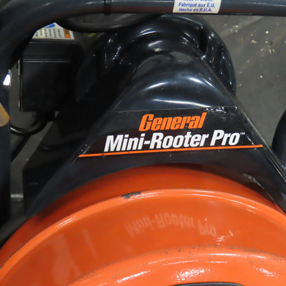 General Mini-Rooter PRO Professional Drain Cleaner Auger Clog Snake 115V 50'