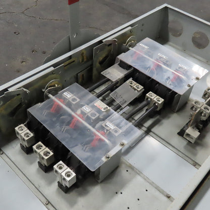 Siemens DTNF366 600VAC 250VDC Non-Fusible Double Throw Safety Switch 600A Type 1