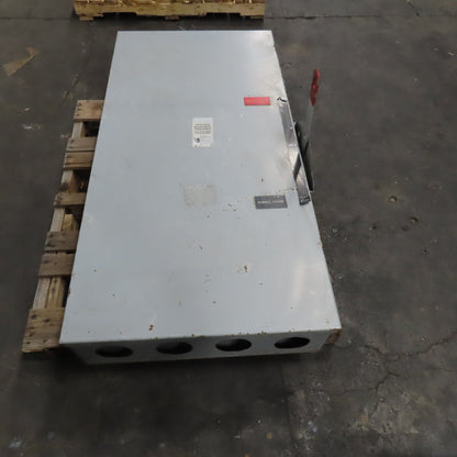 Siemens DTNF366 600VAC 250VDC Non-Fusible Double Throw Safety Switch 600A Type 1