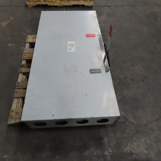 Siemens DTNF366 600VAC 250VDC Non-Fusible Double Throw Safety Switch 600A Type 1