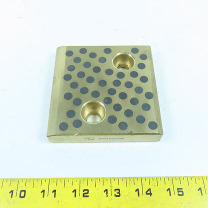 Dayton W0310100505 Slide Plate 100 x 100 x 20mm Brass