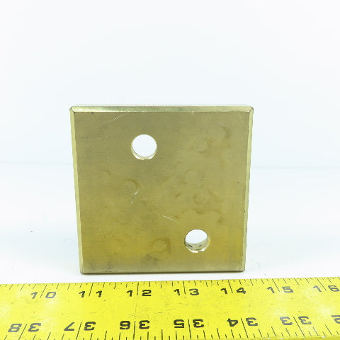 Dayton W0310100505 Slide Plate 100 x 100 x 20mm Brass