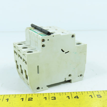 Moeller FAZ-3-C50 50A 3-Pole 3-Phase Rail Mount Circuit Breaker 415V