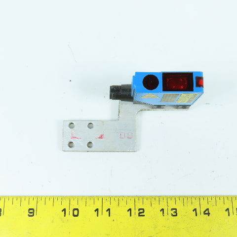Sick 1015152 WT12L-B5181S04 Photoelectric Sensor 10-30VDC W/ Mounting Bracket