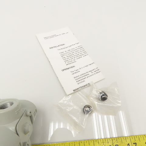 Marsh Bellofram 960-093-000 Pressure Regulator 3/8" NPT