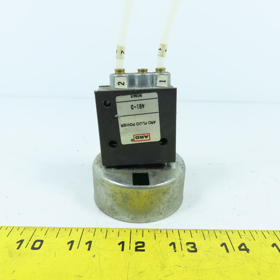 ARO Fluid Power 461-3 2-Position Pneumatic Circuitry Valve 2-Way 30-150PSI