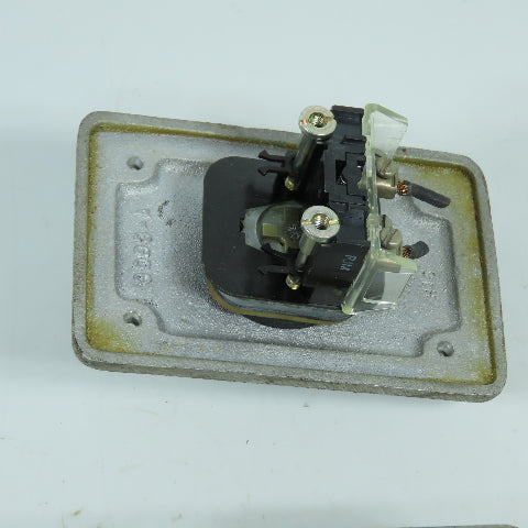 Crouse Hinds 3093-A Hazardous Locations Enclosure W/ Allen Bradley 800T-D Switch