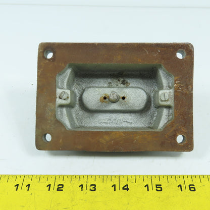 Crouse Hinds DSD923 Control Selector Assembly Cover For Hazardous Locations