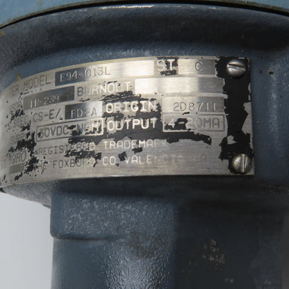 Foxboro E94-Q13L 100-200°F Temperature Transmitter 30VDC Haz Loc 3/4" NPT