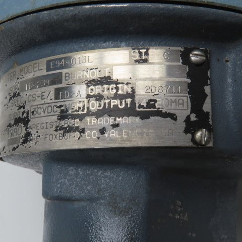 Foxboro E94-Q13L 100-200°F Temperature Transmitter 30VDC Haz Loc 3/4" NPT