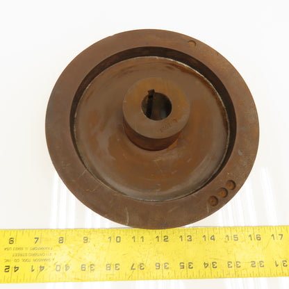 8-1/2" OD 3 Groove 5V Section V-Belt Drive Pulley 1-1/2" Bore