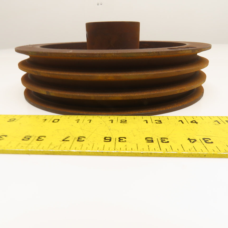 8-1/2" OD 3 Groove 5V Section V-Belt Drive Pulley 1-1/2" Bore