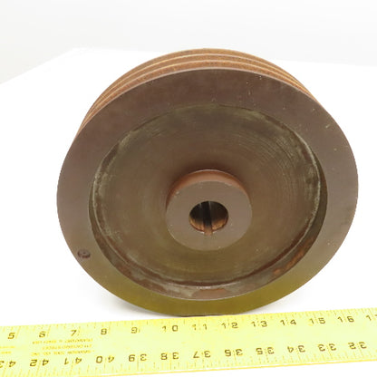 8-1/2" OD 3 Groove 5V Section V-Belt Drive Pulley 1-1/2" Bore