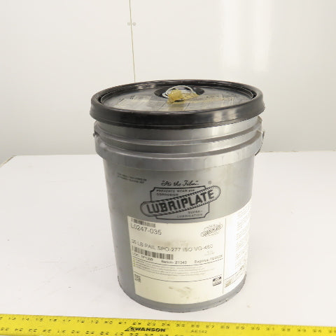 Lubriplate SPO-277 L0247-035 Gear Oil & Bearing Lubricant 5 Gallon Bucket 35LBS