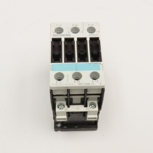 Siemens 3RT1026-1AC20 35A 600V 20Hp Max Contactor Relay 24V AC 50/60Hz Coil