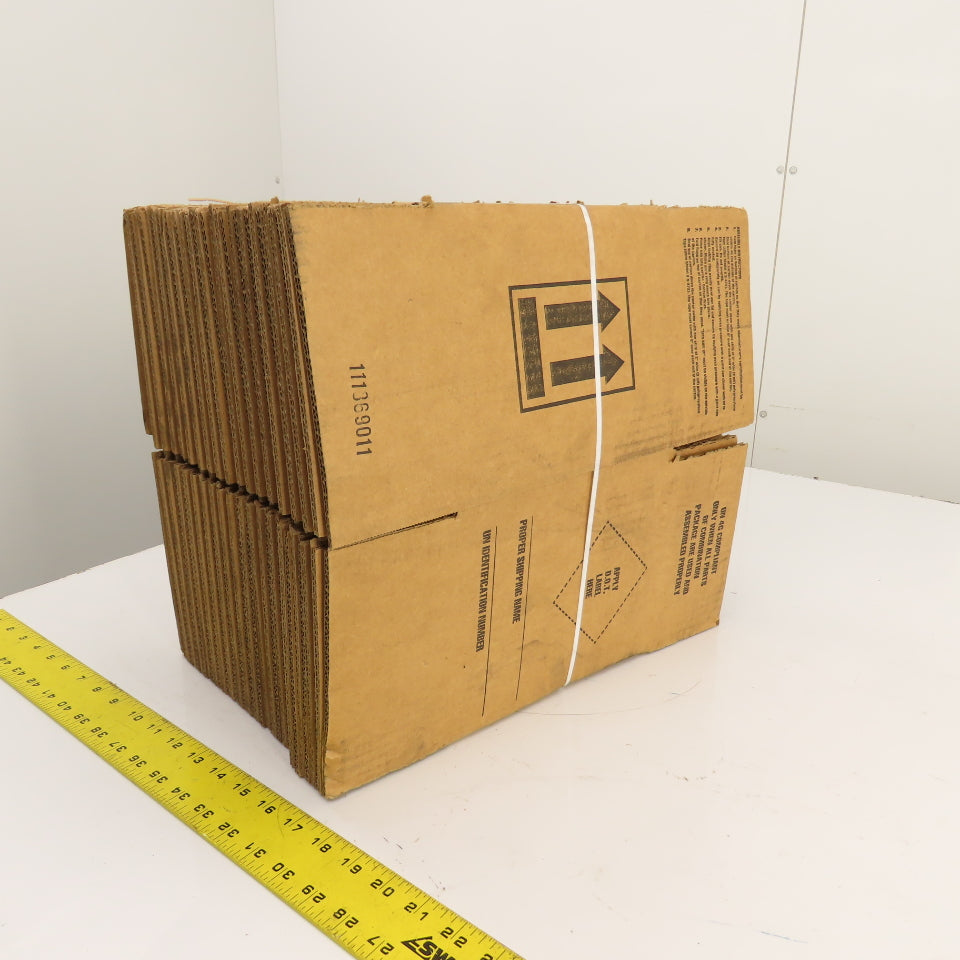 Uline S-7450 1 x 1 Gallon Paint Can Shippers 6-7/8 x 6-7/8 x 7-7/8" Lot Of 19