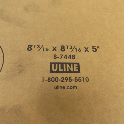 Uline S-7448 4 x 1 Quart Paint Can Shippers 8-13/16 x 8-13/16 x 5" Lot Of 19