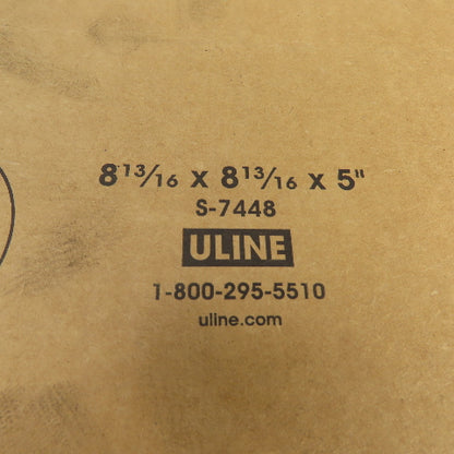 Uline S-7448 4 x 1 Quart Paint Can Shippers 8-13/16 x 8-13/16 x 5" Lot Of 19