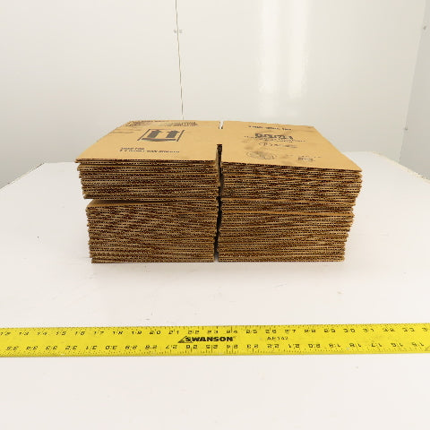 Uline S-7448 4 x 1 Quart Paint Can Shippers 8-13/16 x 8-13/16 x 5" Lot Of 19