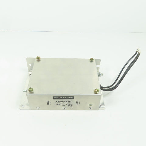 Schaffner FS5857-5-07 3-Phase Line Filter 480VAC 50/60HZ 5A – Bullseye ...